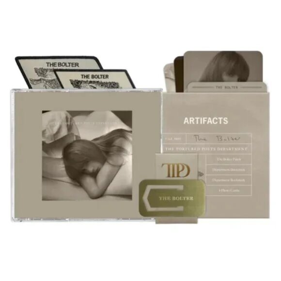 Taylor Swift The Tortured Poets Department Collector's Edition CD + "The Bolter - Picture 3 of 9
